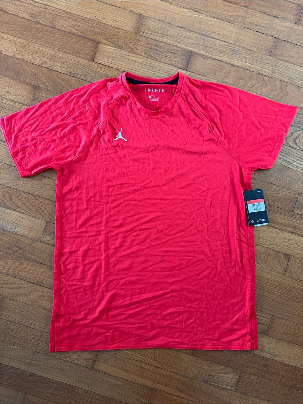 Jordan Dri-FIT Men’s Red Training Shirt Size L NWT